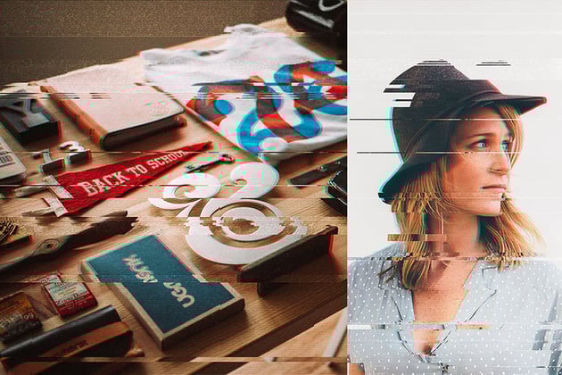 Anaglyph Glitch Photo FX Photoshop Effects by devotchkah