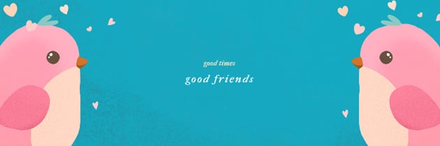 Lovely Cute Twitter Header Template