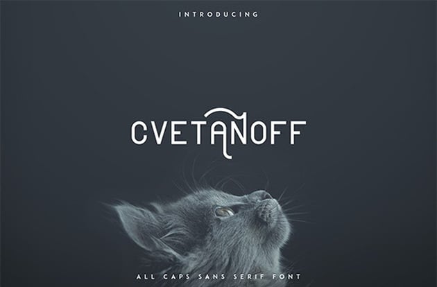 Cvetanoff Cool Modern Fonts