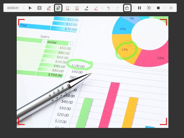 Draw on Screen Wondershare DemoCreator