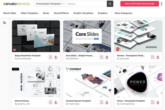envato elements unlimited downloads