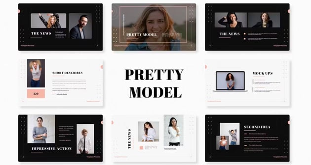 Model - Hollywood Glamour Theme