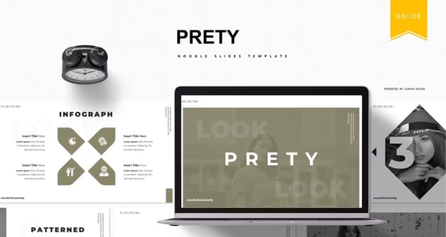Prety - Beautiful Google Slides Templates