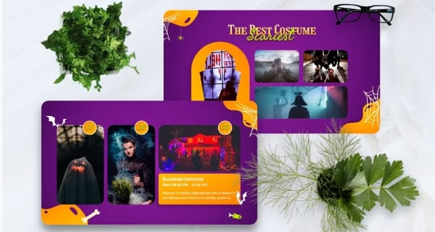 Blehble - Halloween Theme Google Slides