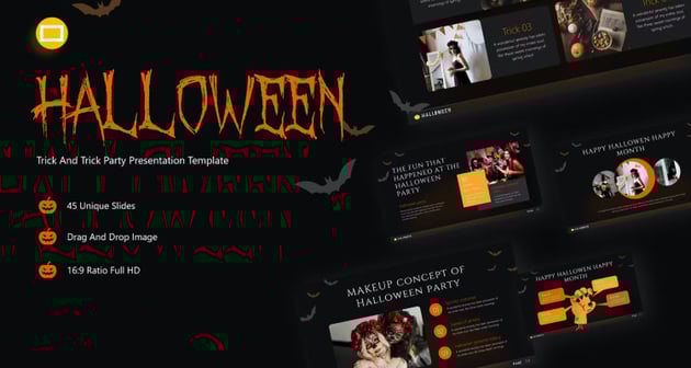 Creative - Halloween Google Slide Template