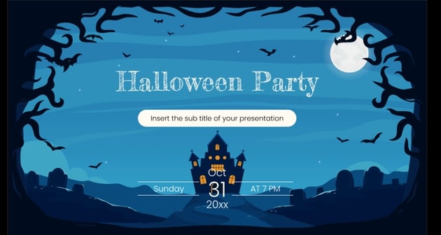 Greetings - Free Halloween Google Slides Template