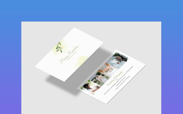 Wedding Photographer Business Card