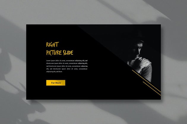 Bitcoin Business Google Slides Template a premium template on Envato Elements that uses plenty of white space