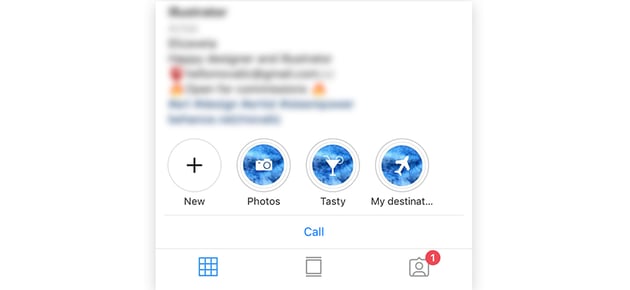 How to get icons for instagram highlights