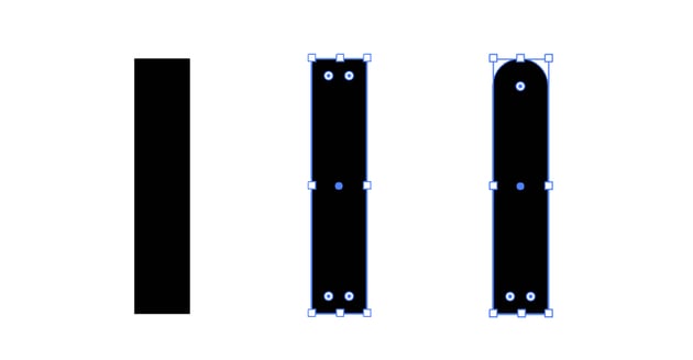 Plane main shape in Adobe Illustrator