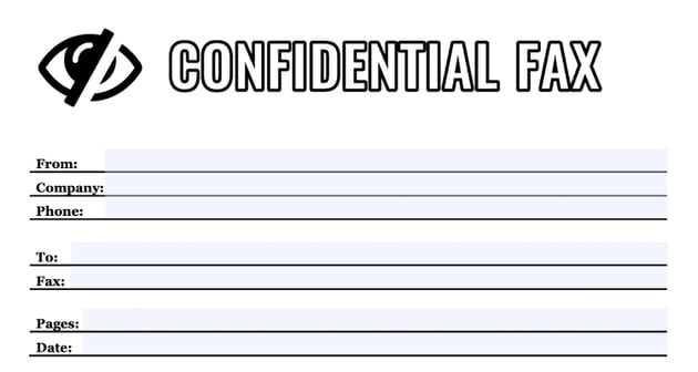 Confidential Fax Template 15