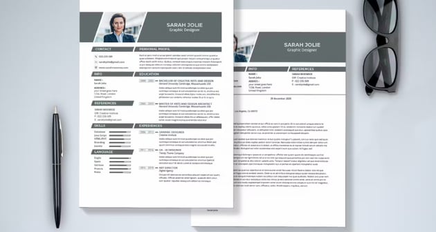 Minimal Resume and Cover Letter Template