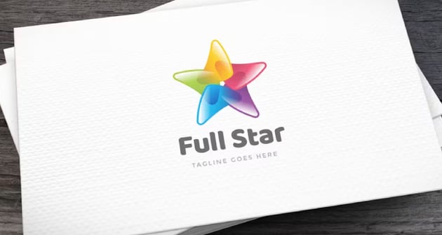 Full Star - Star Logo Template (AI, EPS)