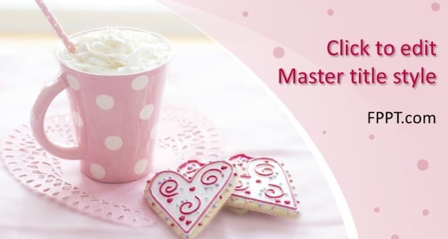 Coffee Cream - Pink Slides Template