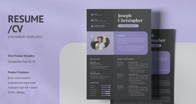 Template With Current Resume Trends for 2023