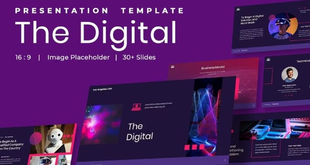 The Digital - Modern Slides for PPT