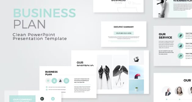 Business Plan - Modern Slides for PPT