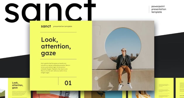 Sanct - Modern PowerPoint Template