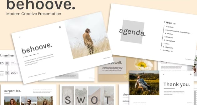 Behoove - Modern PPT Template