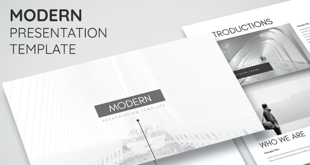 Grey Modern Presentation Template