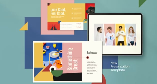 MOUJIVE - Modern PowerPoint Background