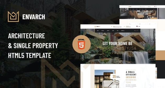 EnvArch - Architecture and Property HTML5 Template
