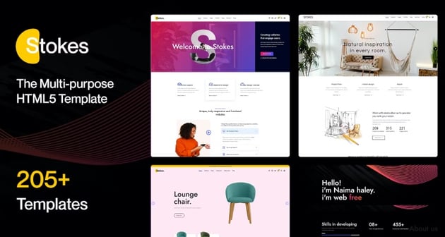 Stokes - Responsive Real Estate Landing Page Example