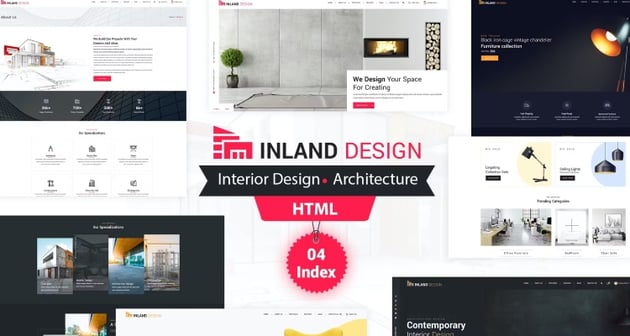 Inland Design - Responsive Real Estate Website Example