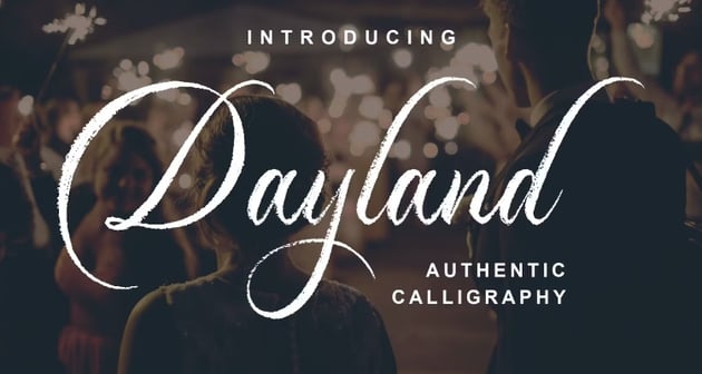 Dayland - Cricut Cursive Font