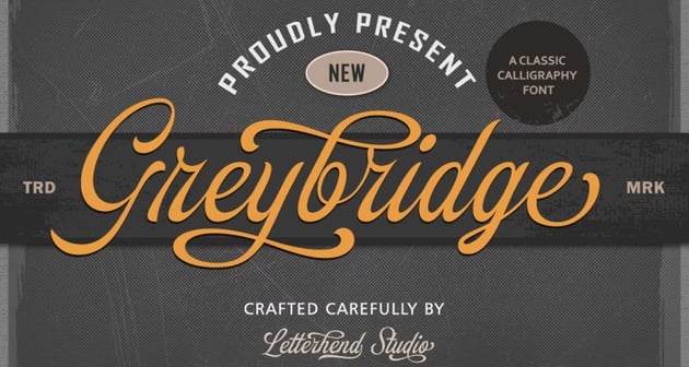 Greybridge - Cricut Cursive Font