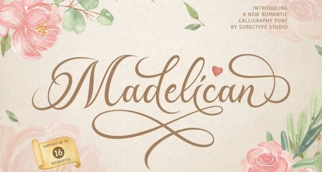 Madelican Calligraphy