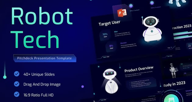 Robot Tech - Space Slides Template