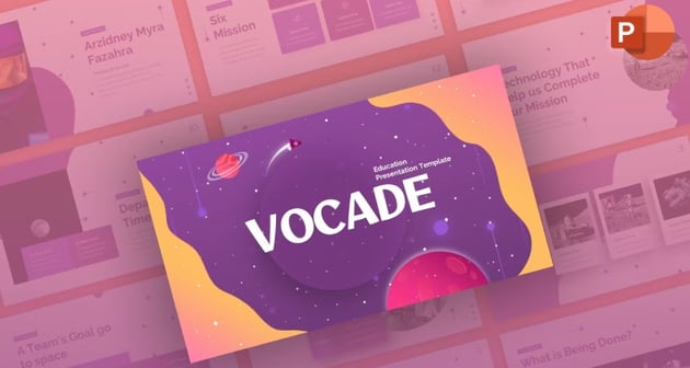 Vocade - PPT Space Background