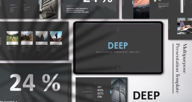 Deep - Space Background for PPT