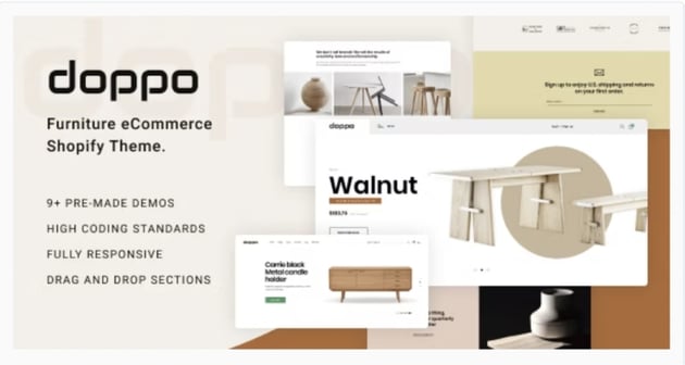 Doppo - Furniture Multipurpose Shopify Theme