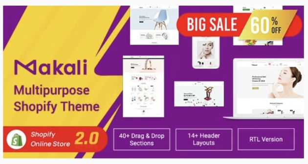 Makali - Multipurpose Shopify Theme