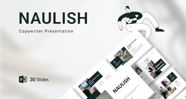 Naulish - Copywriter Presentation PowerPoint