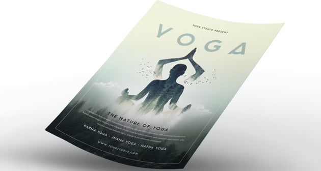Yoga Photoshop Flyer Template