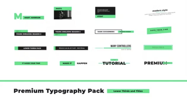 Premium Typography Pack