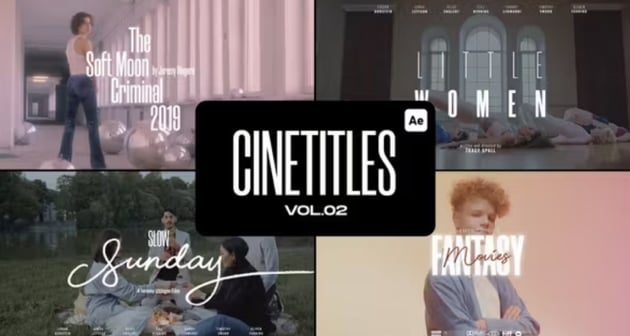 Cinematic Titles for Videos Vol.02