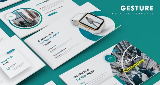 Gesture - Keynote Template