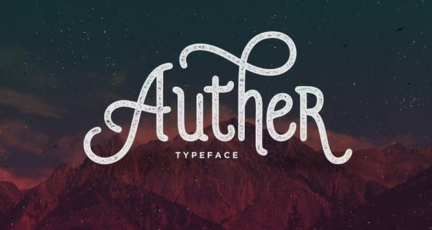 Auther Serif Typeface
