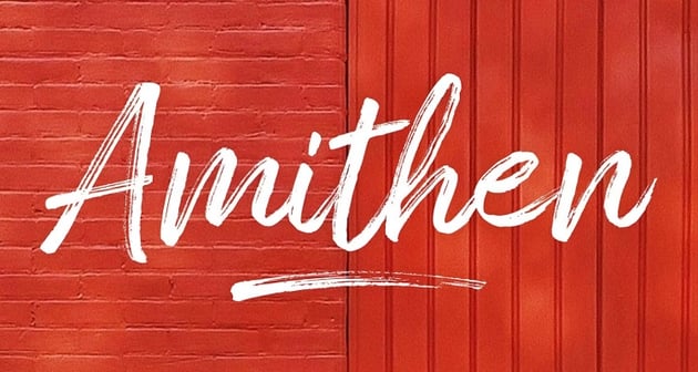 Amithen Brush Script Font