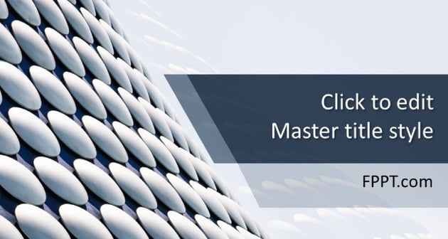 Free Presentation - Portfolio Architecture Template