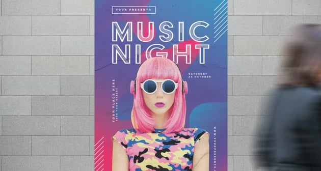 Music Night Flyer