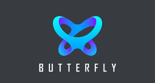 Butterfly in Logo