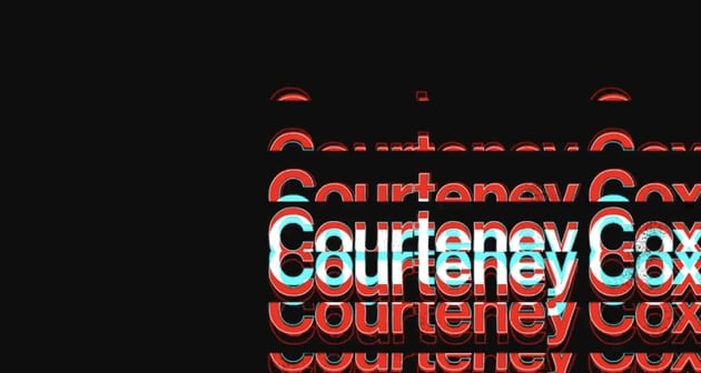 Colorful Glitch Text