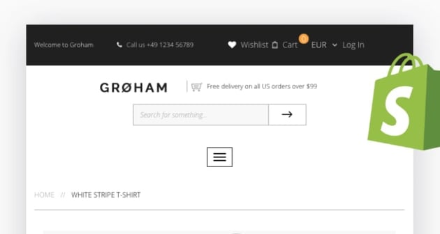 Groham—Fashion eCommerce Shopify Theme