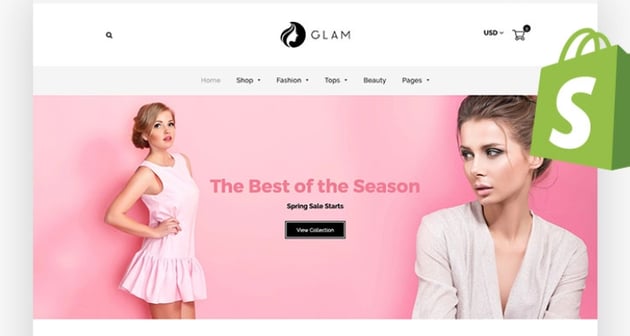 Glam—Fashion Shopify Theme