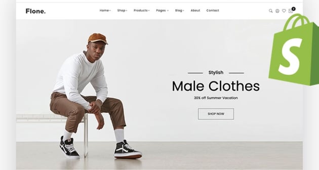 Flone—Minimalist eCommerce Shopify Theme